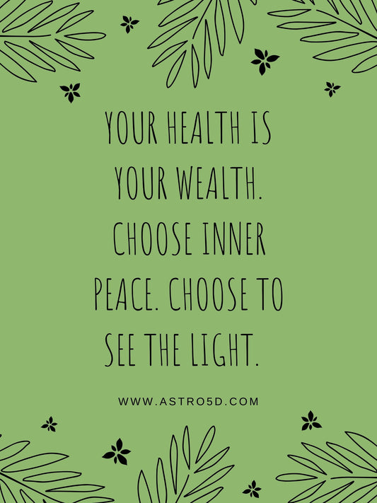 Choosing health is easier said than done.